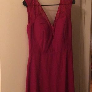 Brand New Floor-Length Burgandy Gown